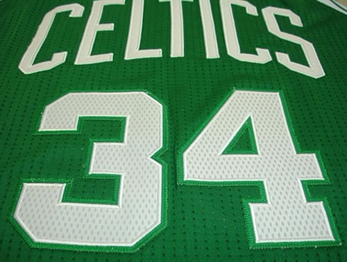 Boston Celtics #34 Paul Pierce Revolution 30 Authentic Green Jerseys