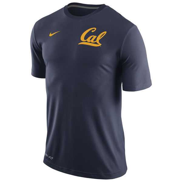 Cal Bears Nike Stadium Dri-FIT Touch WEM Top - Navy Blue