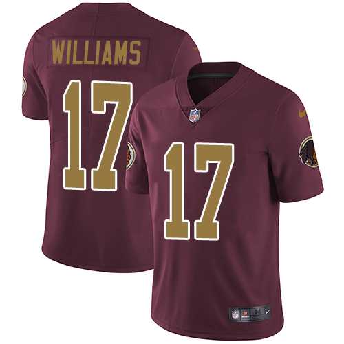 Nike Washington Redskins #17 Doug Williams Burgundy Red Alternate NFL Vapor Untouchable Limited Jersey