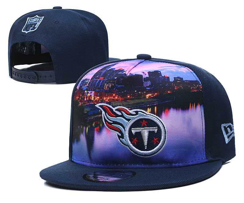 Tennessee Titans Team Logo Adjustable Hat YD (9)