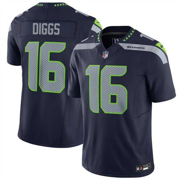 Men's Seattle Seahawks #16 Trevon Diggs Navy 2026 F.U.S.E. Vapor Untouchable Limited Stitched Jersey Dzhi