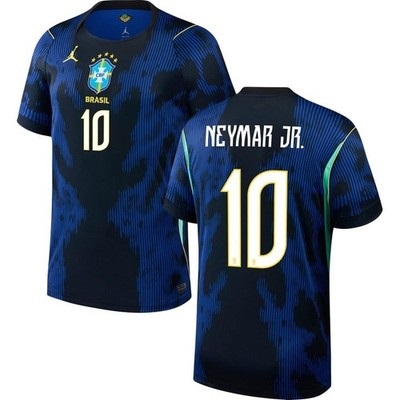 Men's Brazil #10 NEYMAR JR National Team FIFA x World Cup 2026 away Jersey