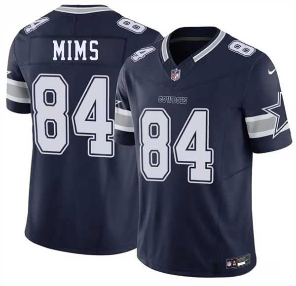 Men's Dallas Cowboys #84 Denzel Mims Navy 2026 F.U.S.E. Vapor Untouchable Limited Stitched Jersey